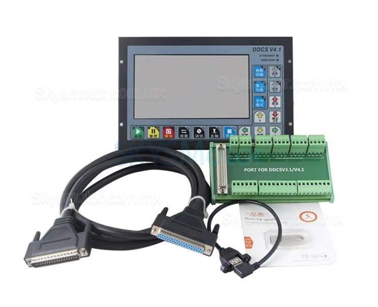 Controlador CNC DDCS V4.1 de 3/4 ejes, independiente, sin conexi&oacute;n, interfaz USB